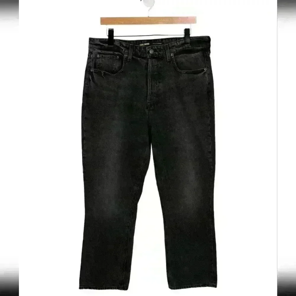 GRLFRND Premium Quality High Rise Straight Jeans- NEW WiTH TAGS !!!